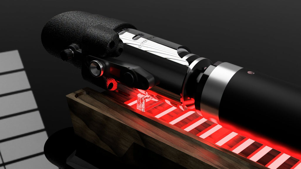 Lit 'Smart' Lightsaber Stand