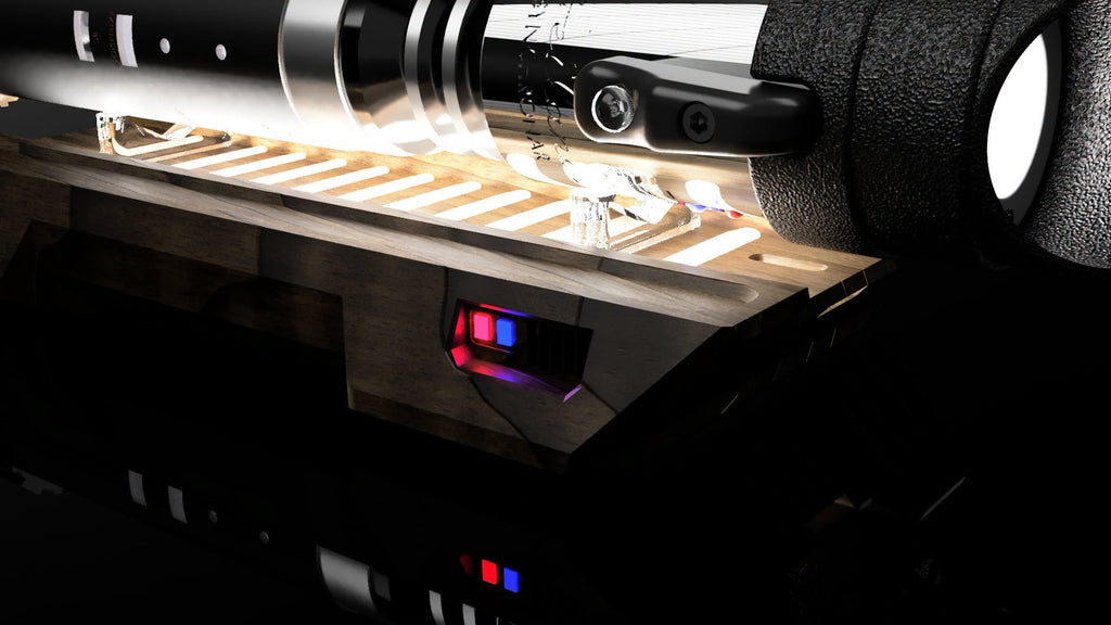 Lit 'Smart' Lightsaber Stand