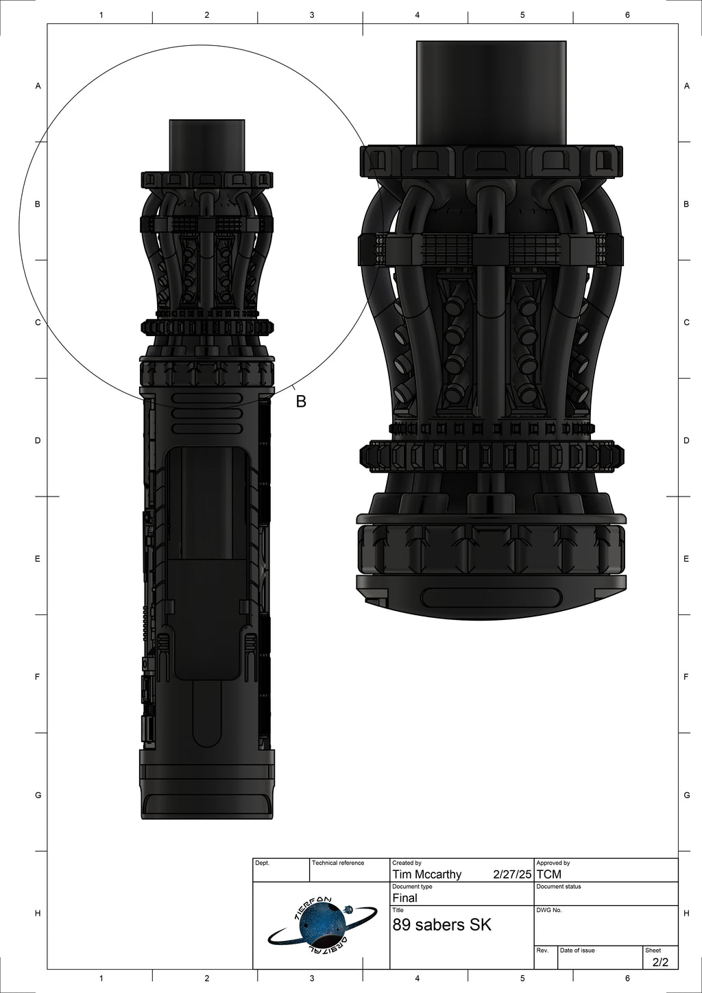 89 Sabers SK TFU1 Eco Chassis